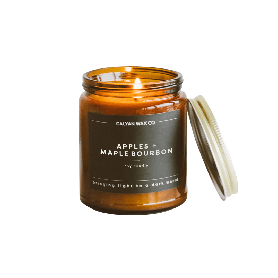 Apples + Maple Bourbon Soy Candle - Saltbox Sash