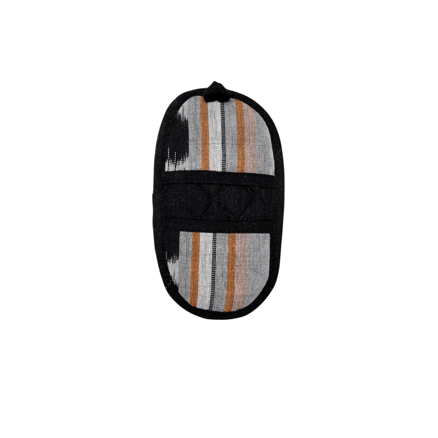 Double - Ended Oval Pot Holder - Black - Saltbox Sash
