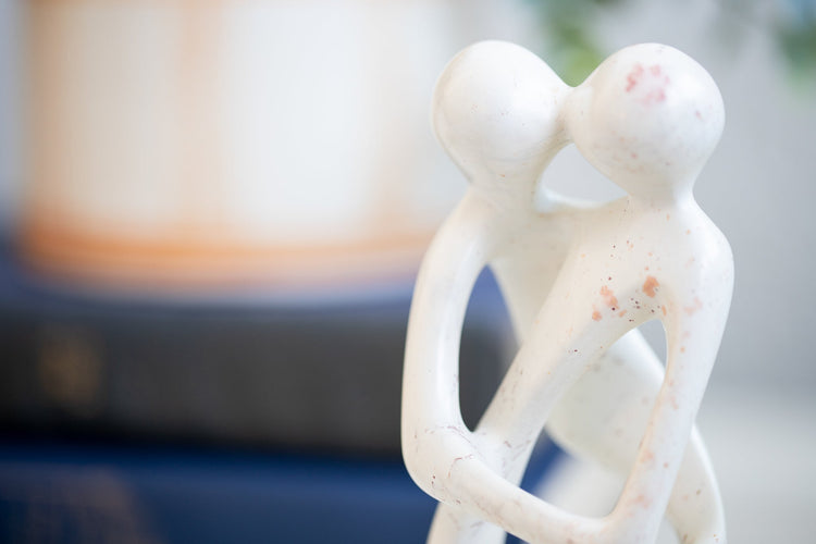 Eternal Love Sculpture - Saltbox Sash