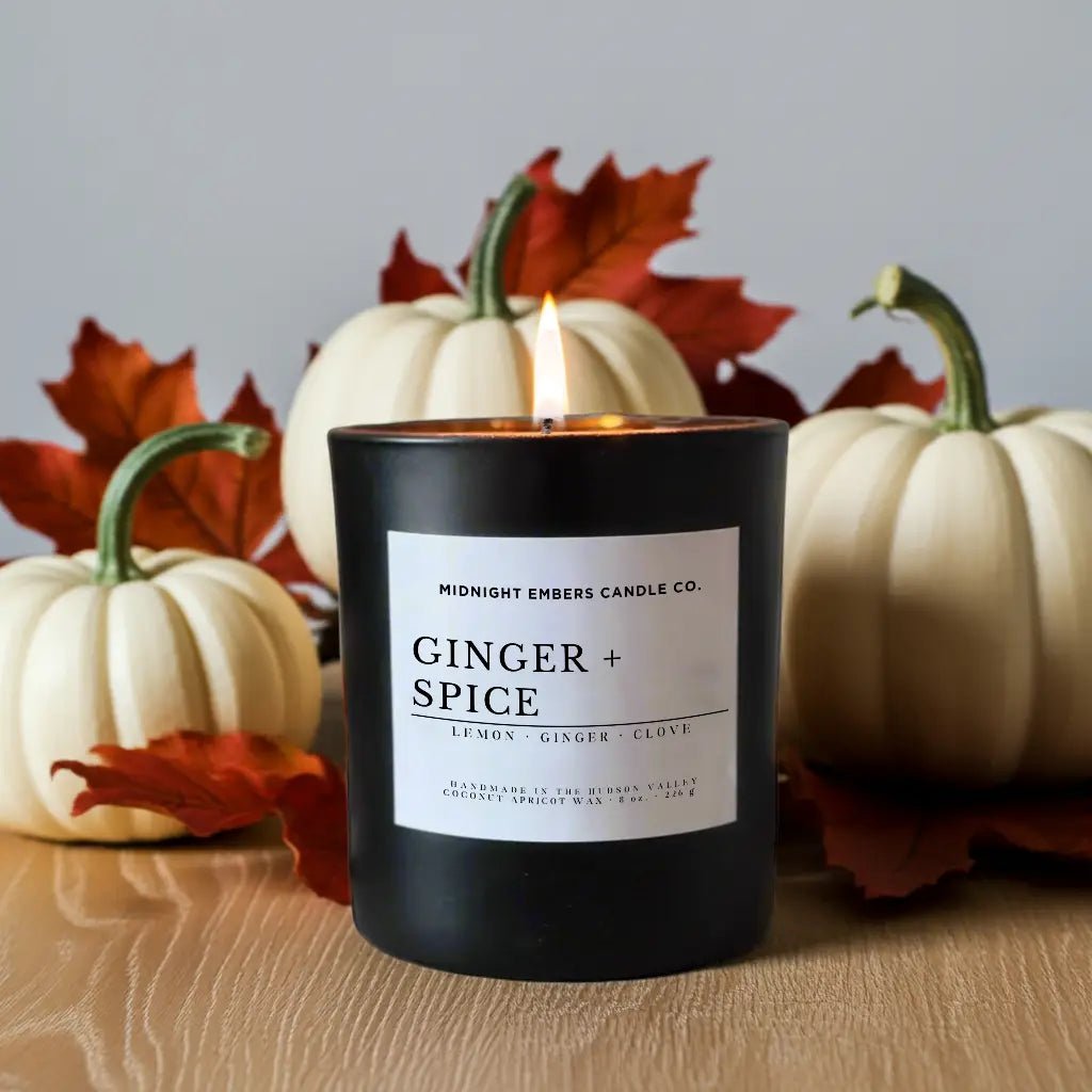 Ginger Spice Candle - Saltbox Sash