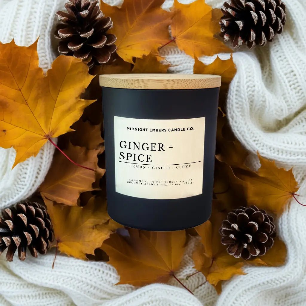 Ginger Spice Candle - Saltbox Sash