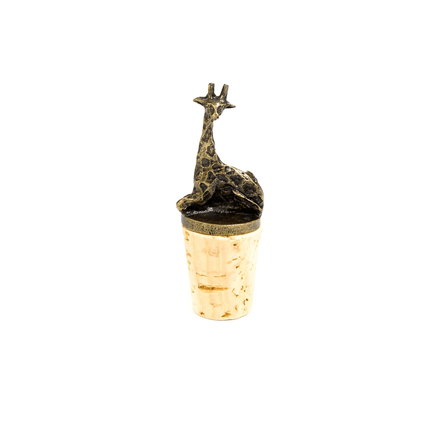 Giraffe Wine Bottle Stopper - Saltbox Sash
