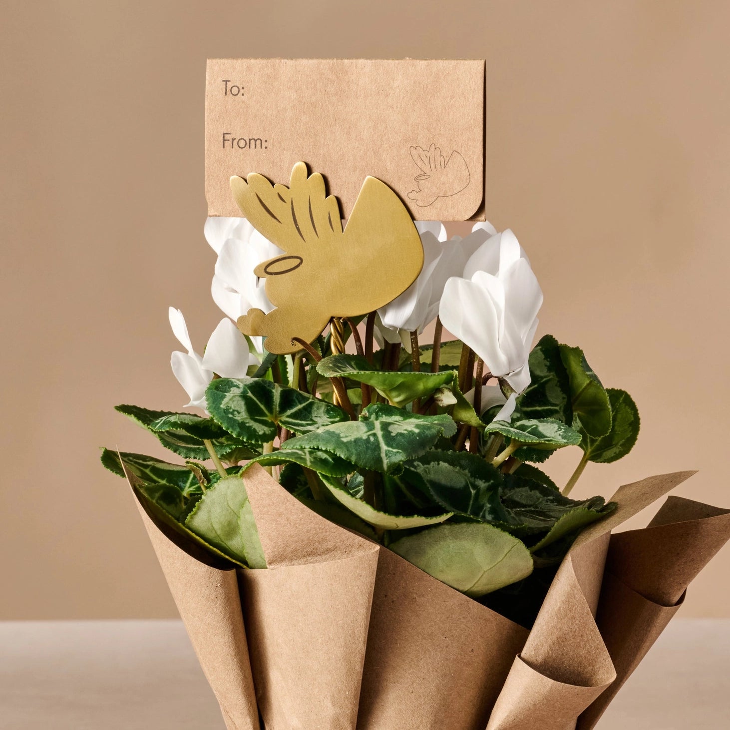 Guardian Angel Plant Marker - Saltbox Sash