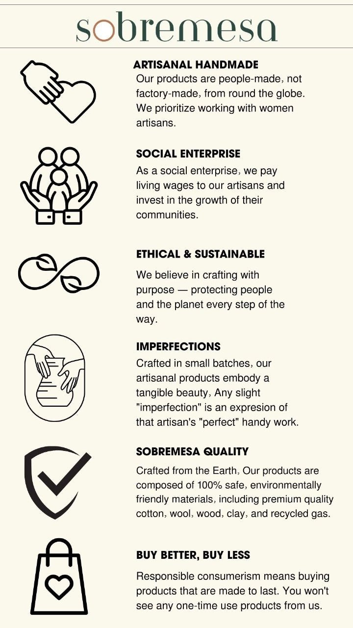 Haqima Ceramic Serving/Salad Bowl - Saltbox Sash