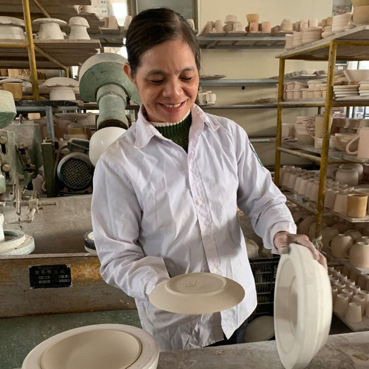 La Cay Vine Ceramic Dipping Bowl - Saltbox Sash