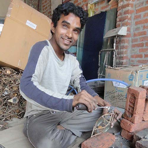 Mango Wood Two - Tiered Stand - Saltbox Sash