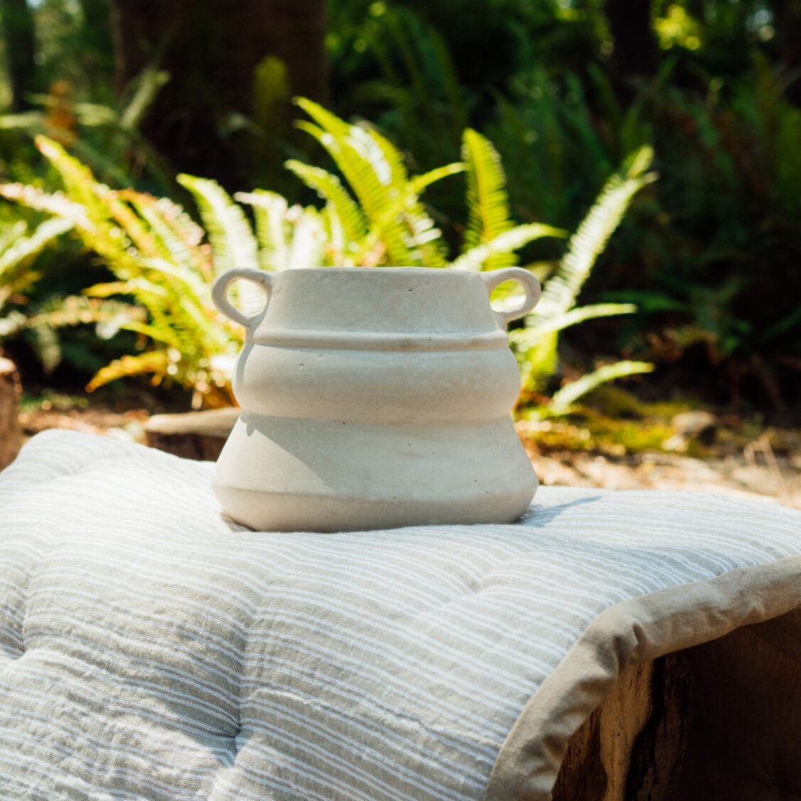 Naturi Paper Mache Vase - Saltbox Sash