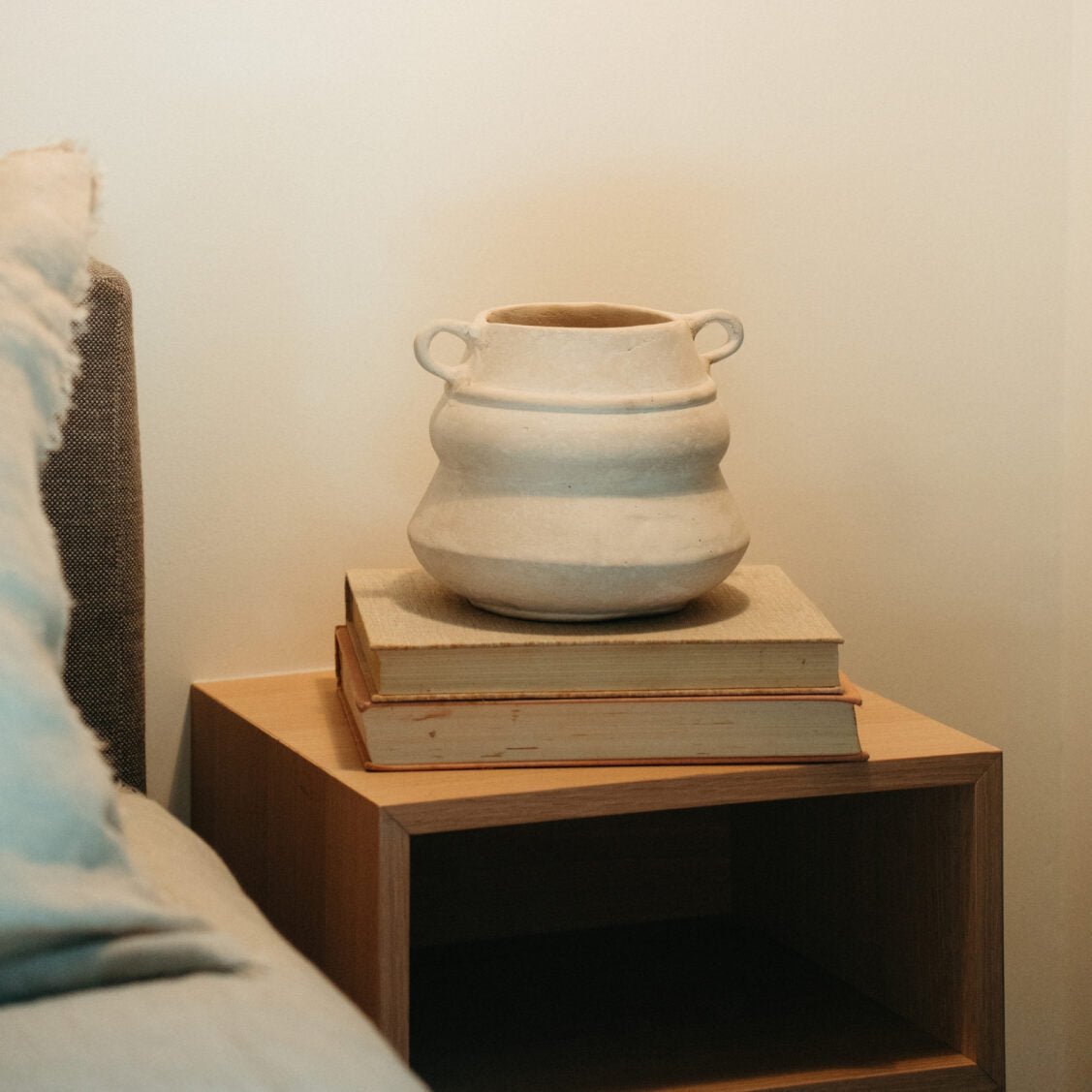 Naturi Paper Mache Vase - Saltbox Sash