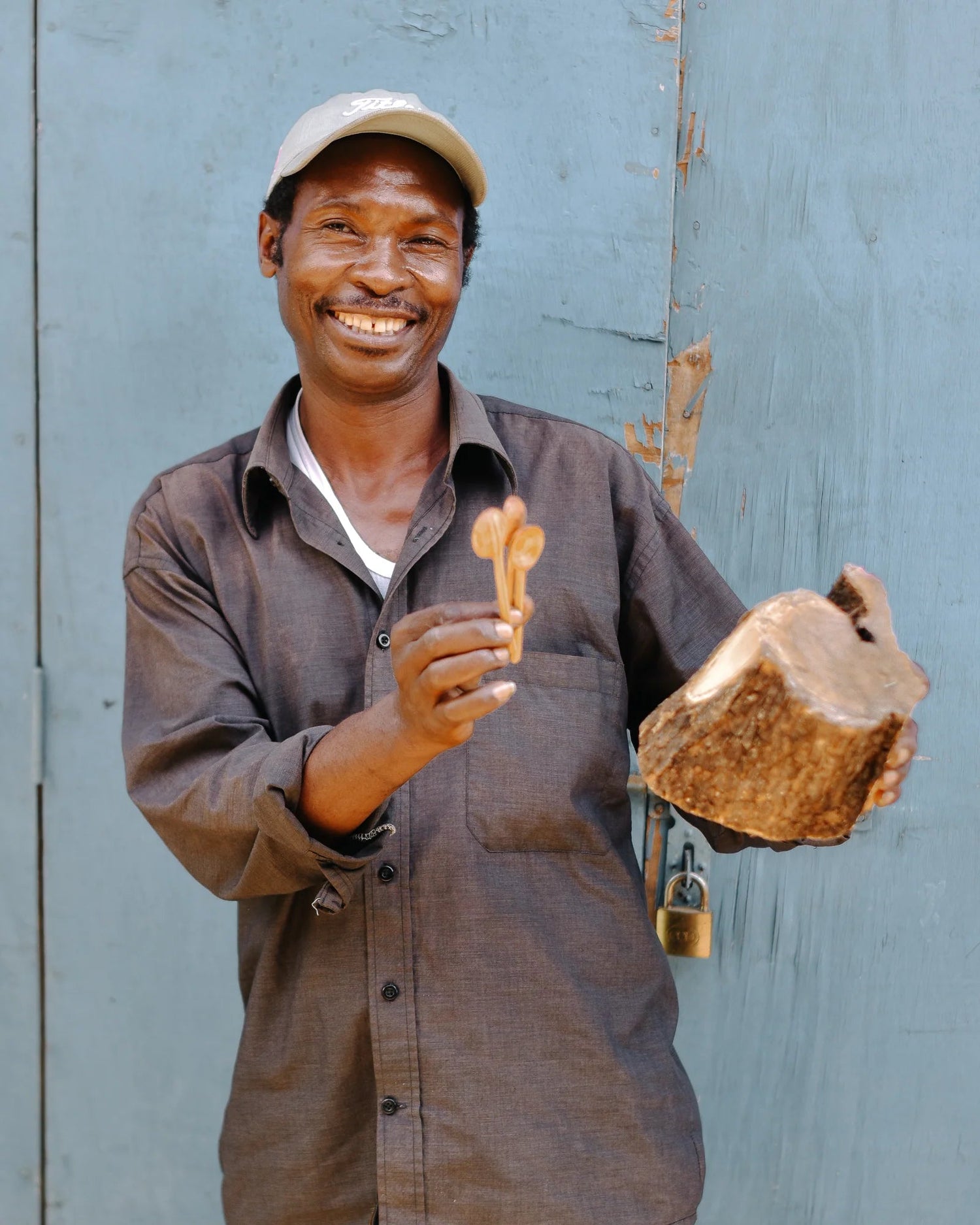 Olivewood Spiral Servers - Saltbox Sash
