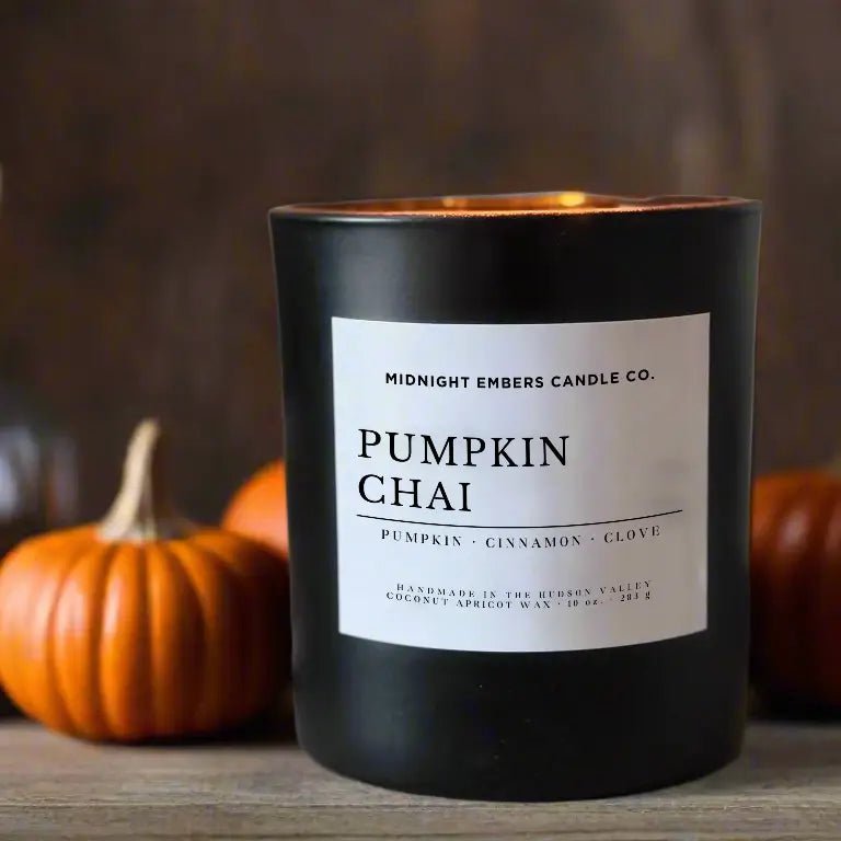 Pumpkin Chai Candle - Saltbox Sash
