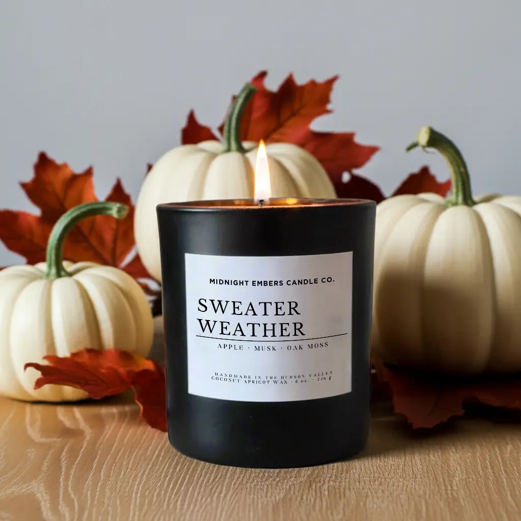 Sweater Weather Candle - Saltbox Sash