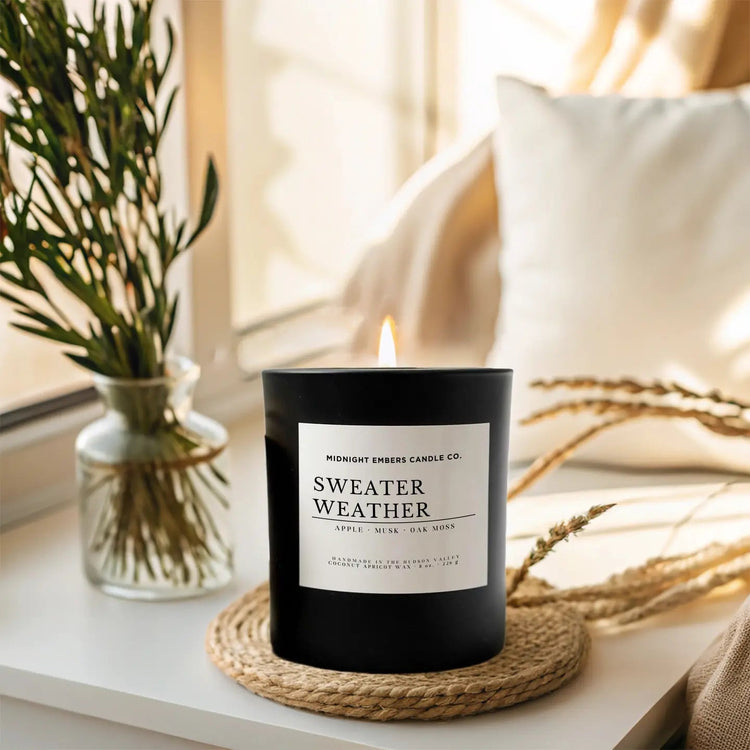 Sweater Weather Candle - Saltbox Sash
