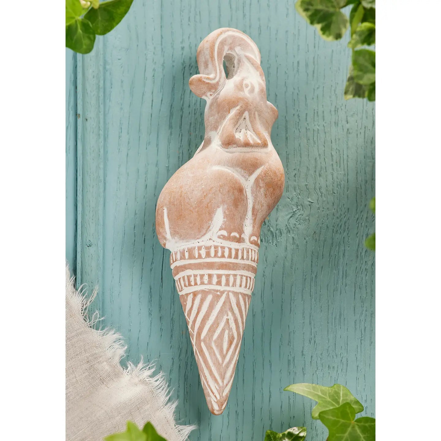 Terracotta Elephant Plant Watering Spike - Saltbox Sash