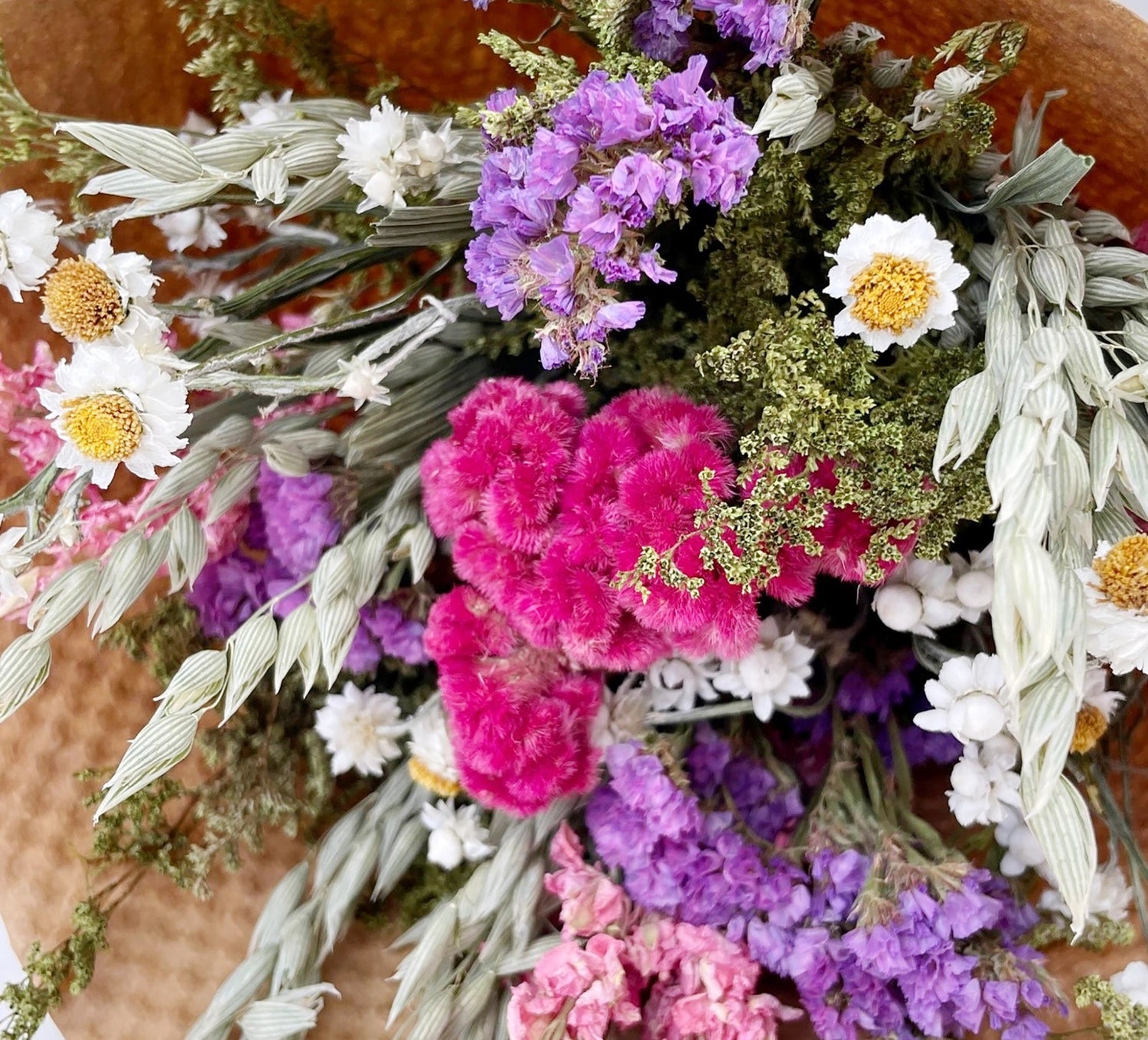 Wildflower & Grains Bouquet - Saltbox Sash