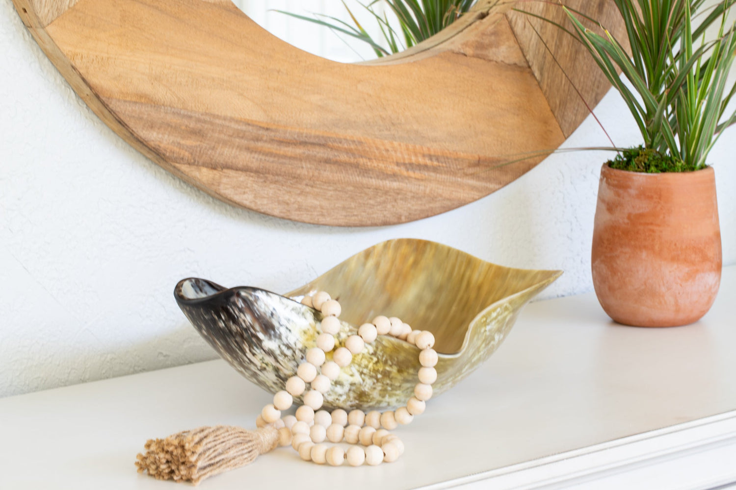 Ankole Horn Bowl - Saltbox Sash