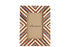 Banka Mundi Frame - Brown & White 4" x 6" - Saltbox Sash