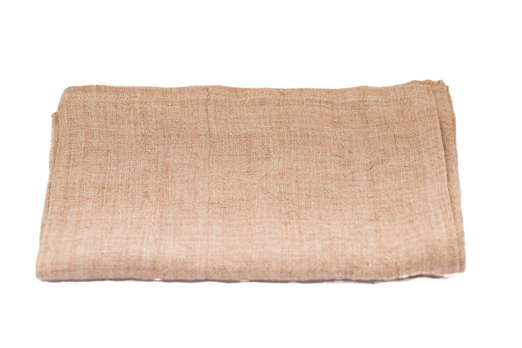 Blush Stone Washed Linen Tea Towel - Saltbox Sash