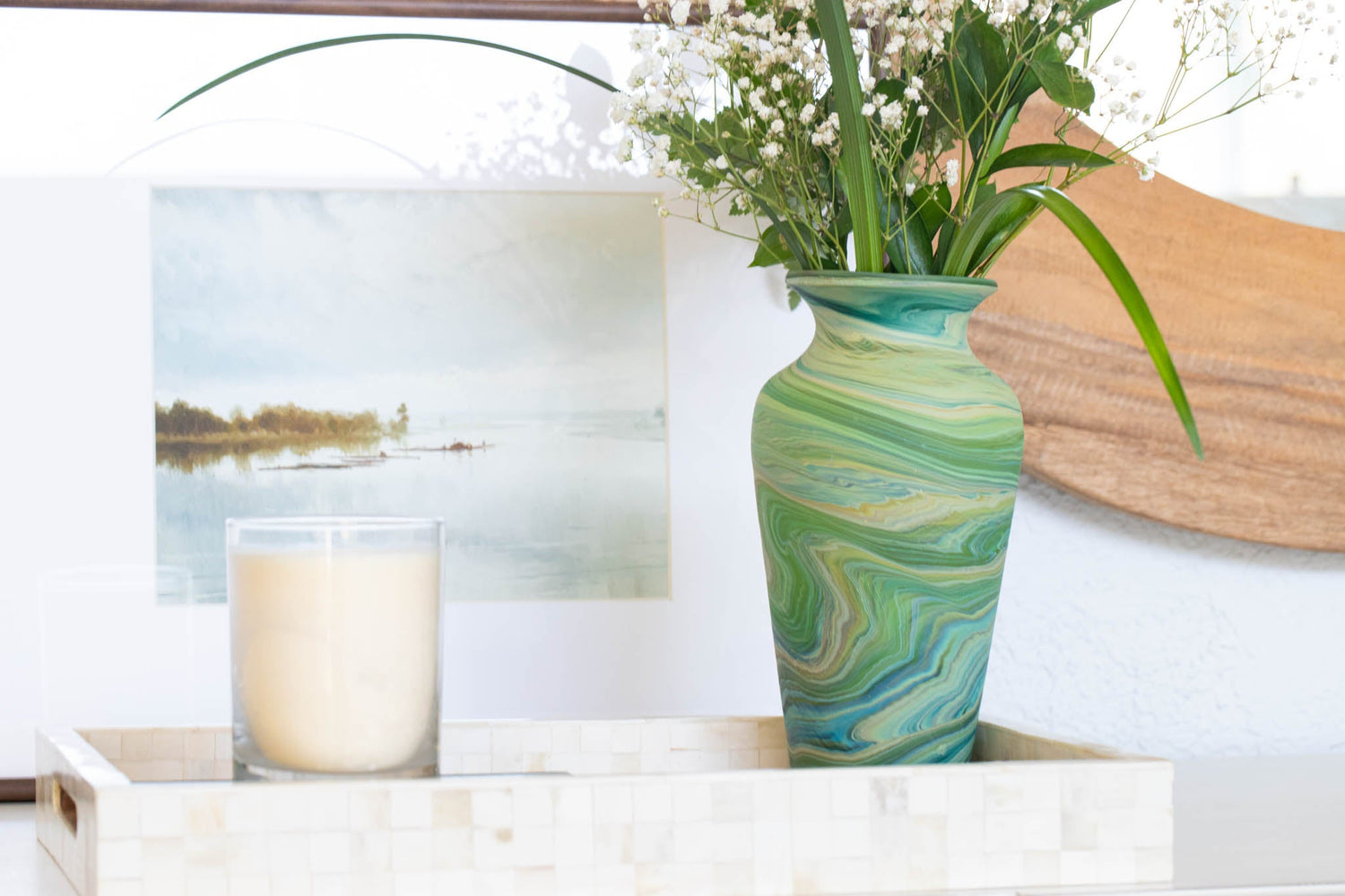 Deep Currents Vase - Saltbox Sash
