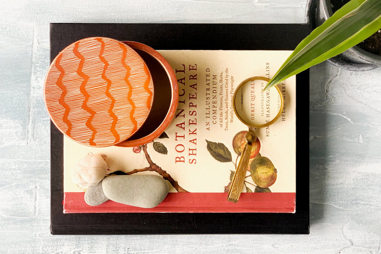 Hand-Carved Soapstone Box - Saltbox Sash