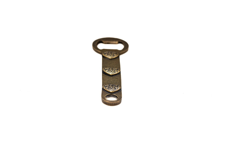 Hearts Brass Bottle Opener - Saltbox Sash