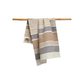 Caramel Striped Cotton Handwoven Kitchen Towel