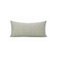 Mogra Block Printed Lumbar Pillow - 12 x 20
