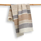 Caramel Striped Cotton Handwoven Kitchen Towel