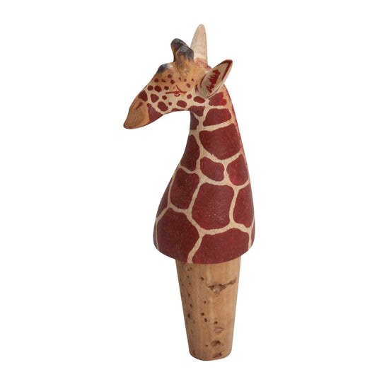 Giraffe Bottle Stopper