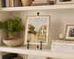Vintage Inspired Italian Cityscape Art Print - 8 x 10