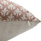 Rajputana Jaal Block Print Pillow - 16 x 16