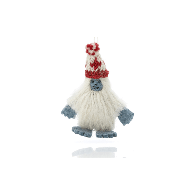 Abominable Snowman Ornament - Saltbox Sash