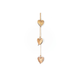 Alaya Heart Trio Wind Chime - Saltbox Sash