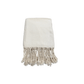 Artisanal Handwoven Cotton Throw Blanket - Saltbox Sash