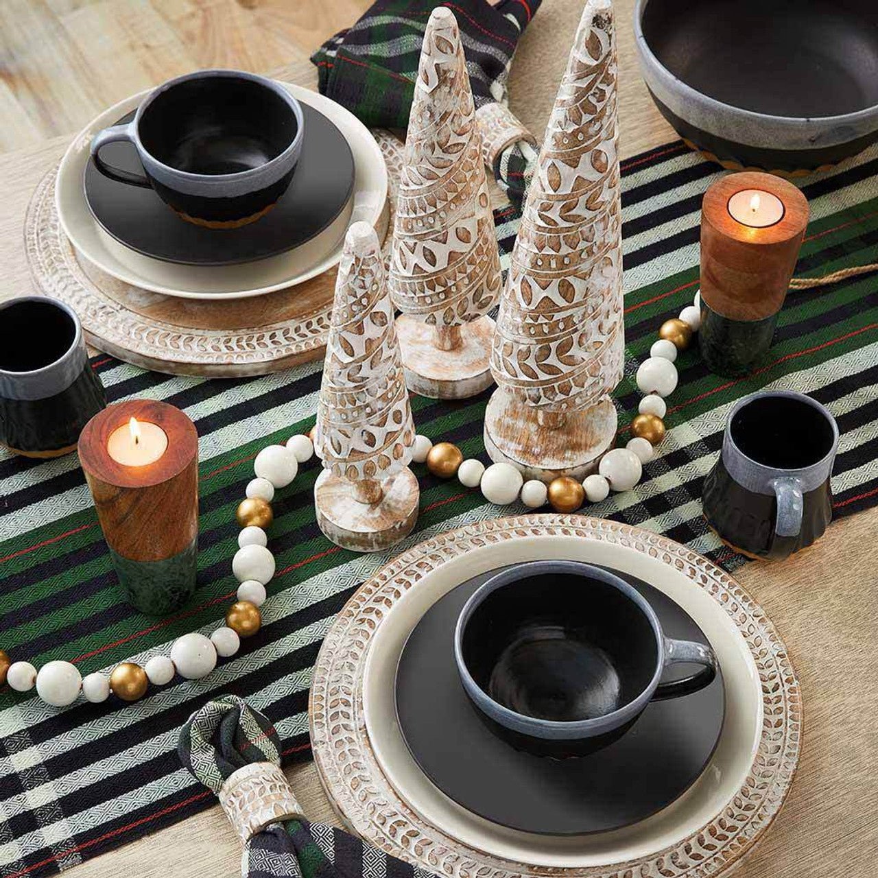 Badhana Tree Holiday Decor - Saltbox Sash