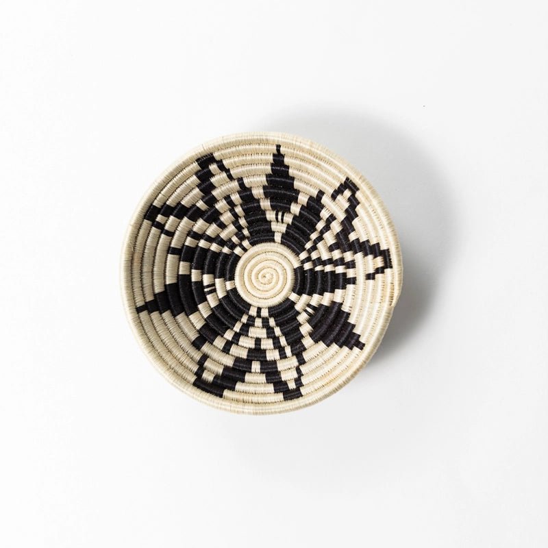 Boutique Cactus Blossom Woven Basket - Saltbox Sash
