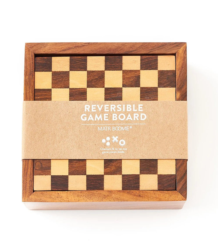 Checkers and Tic Tac Toe Game Set - Saltbox Sash