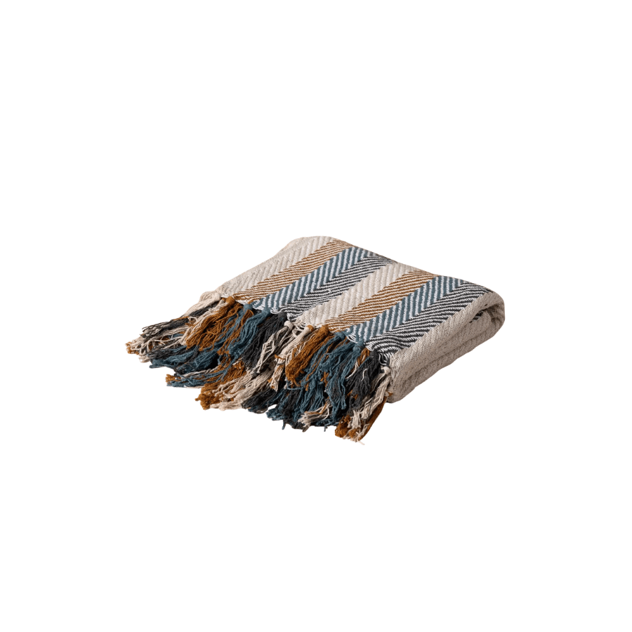 Choolha Striped Blanket - Saltbox Sash