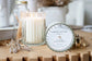 Dwell | Bergamot + Mahogany Fluted Coconut Wax Candle - Saltbox Sash
