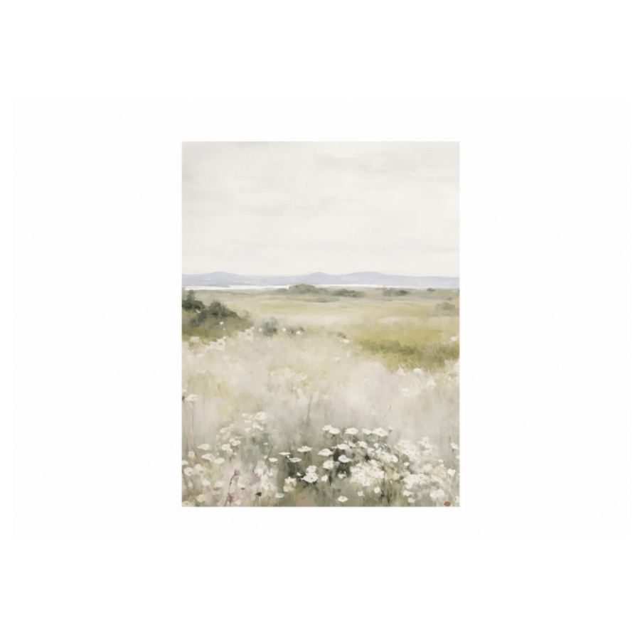 Field of Flowers Art Print - 8 x 10 - Saltbox Sash
