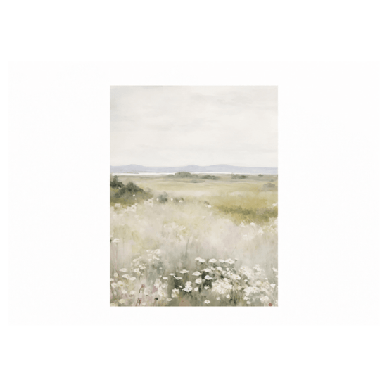 Field of Flowers Art Print - 8 x 10 - Saltbox Sash