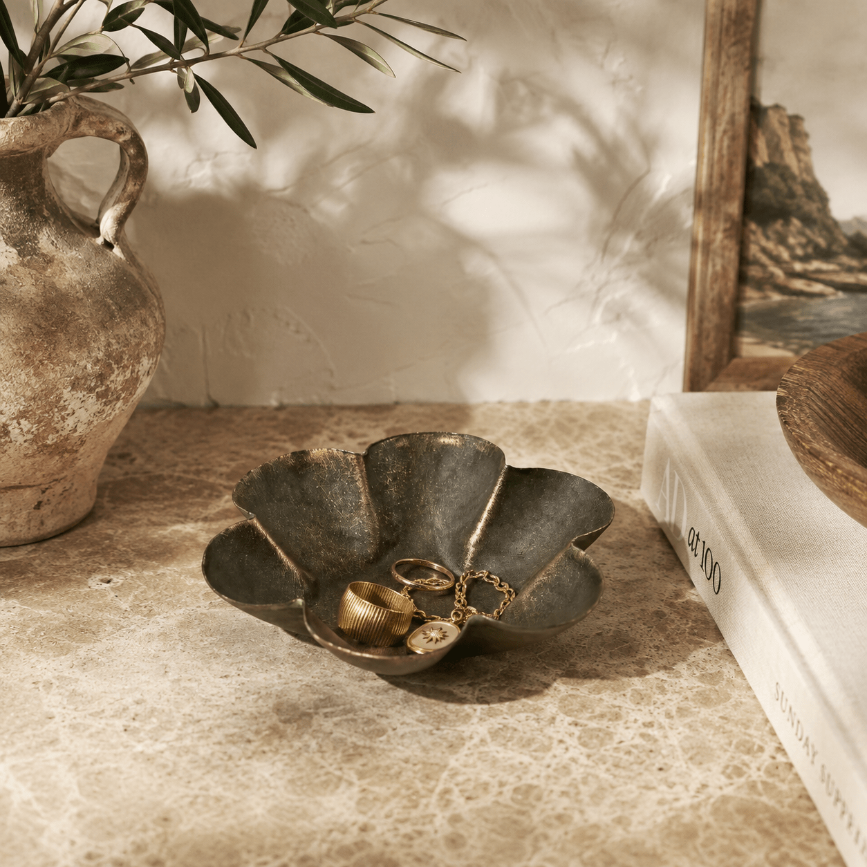 Florentine Catchall Dish - Saltbox Sash