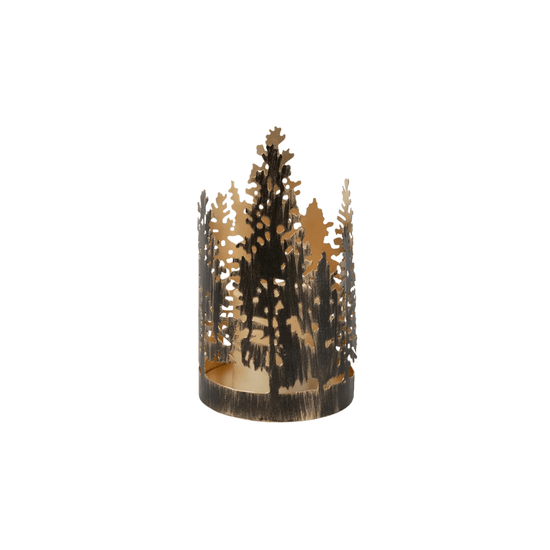 Forest Shimmer Candle Holder - Saltbox Sash