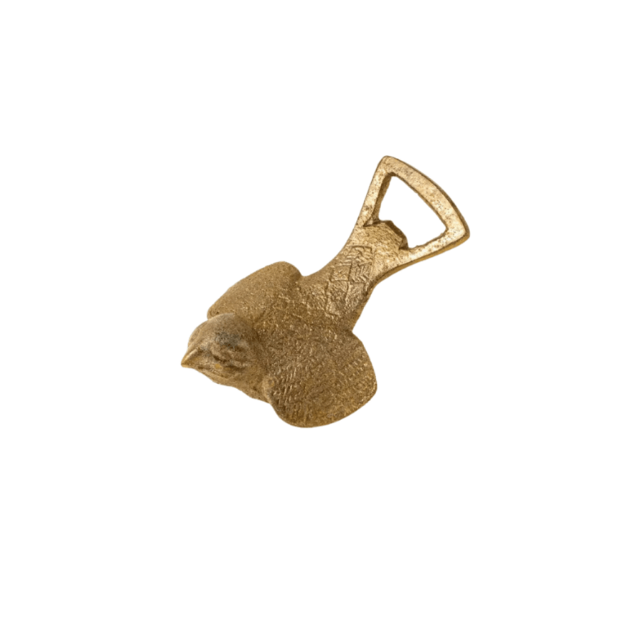 Gilded Bird Bottle Opener - Saltbox Sash