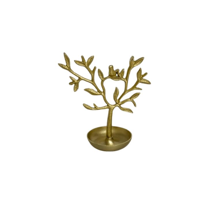 Golden Tree Jewelry Stand - Saltbox Sash
