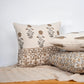 Handblock Printed Floral Cotton Pillow - Saltbox Sash