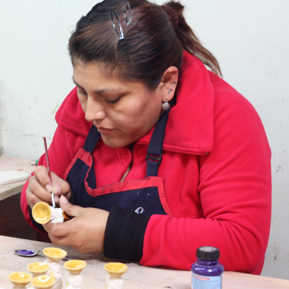 Happy Snowman Gourd Ornament - Saltbox Sash