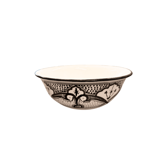 Haqima Ceramic Serving/Salad Bowl - Saltbox Sash