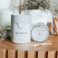 Heirloom | Vanilla + Brown Sugar Fluted Coconut Wax Candle - Saltbox Sash
