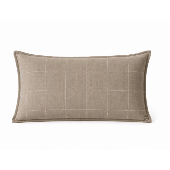Hickory Lumbar Pillow 12 x 20 - Saltbox Sash