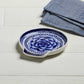 Indigo Bloom Spoon Rest - Saltbox Sash